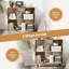 90cm H x 90cm W Metal Bookcase-329545634