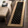 Doykos Fleur De Lis Traditional Oriental Black Plush Rug