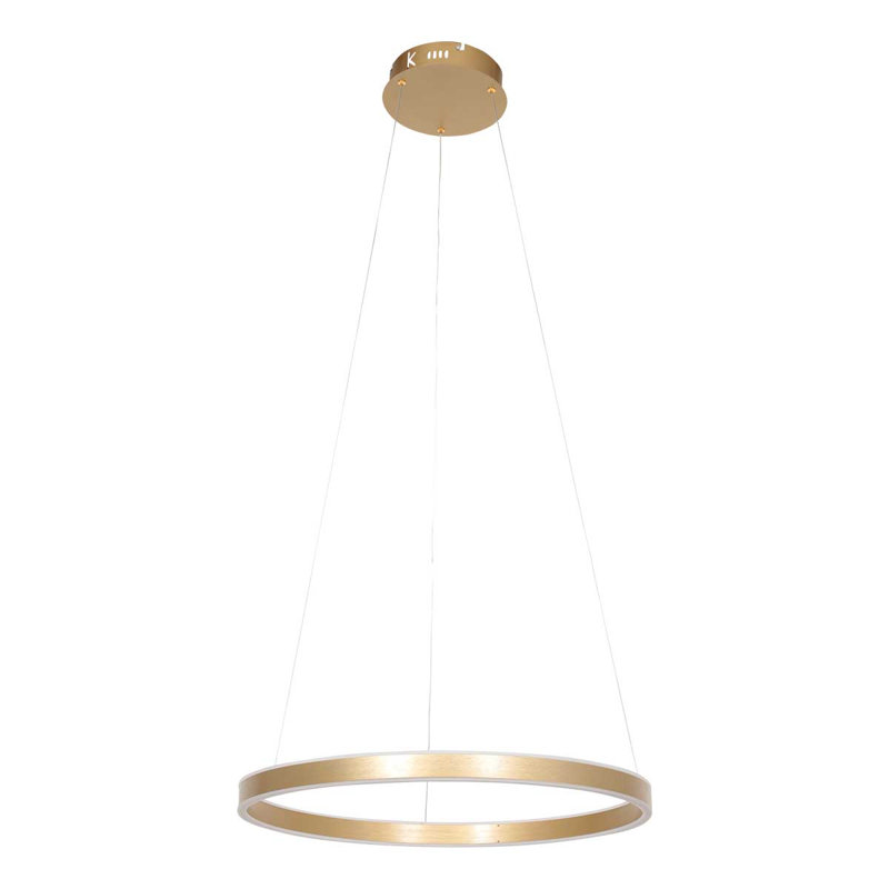 Alvertia 2 - Light Geometric LED Chandelier, Gold