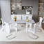 Ensemble de table de salle à manger 7 pièces Modern Modern-741469569-741469583