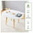 Extendable Dining Table Sets(must Include Both Table And Chair), Mdf Modern Home Dining