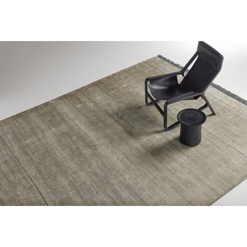 Tapis fantaisie en béton / noir, Rectangle 5 pi x 8 pi