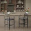 Ensemble de 2 tabourets de bar modernes - hauteur 29,75 po, capacité de 265 lb.-1149897639-1149897638