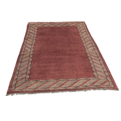Tapis rouge prune Olson