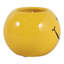 Bougie décorative en céramique pour bougie décorative Smiley