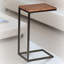 Table d'appoint moderne en forme de C l 10 po x H 25,3 po Modern Gold-50878602-50878604