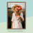 Khazeema Poster Frame 24x36 Brown Picture Frame