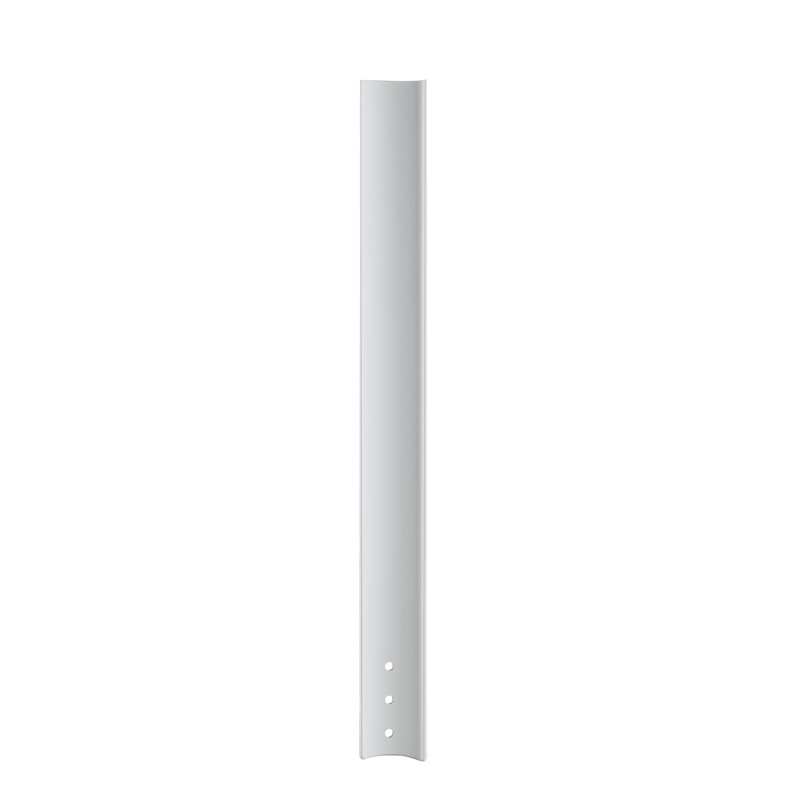 Ensemble de 9 pales de ventilateur de plafond intérieur / extérieur Odyn - blanc mat, H 1,03 po x l 31,93 po x P 3,06 po