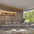 Upholstered Curved Sectional Symmetrical