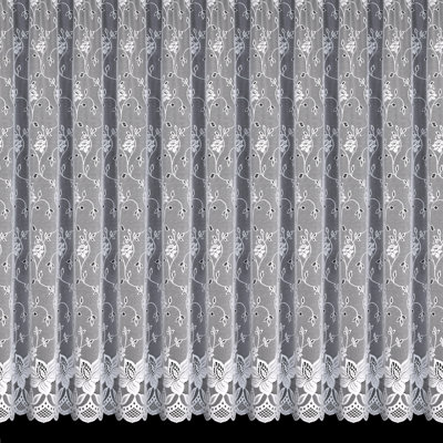 Cadell Lace Semi Sheer Curtain Single Panel