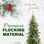 Fraser Hill Farm Buffalo Fir Slim Artificial Christmas Tree with Warm White LED Lights-1299430743