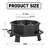 35Inch Eesha Steel Wood Burning Outdoor Fire Pit-1895649732