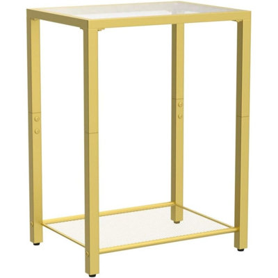 Onir Glass Top End Table Set