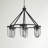 6 - Light Outdoor Chandelier