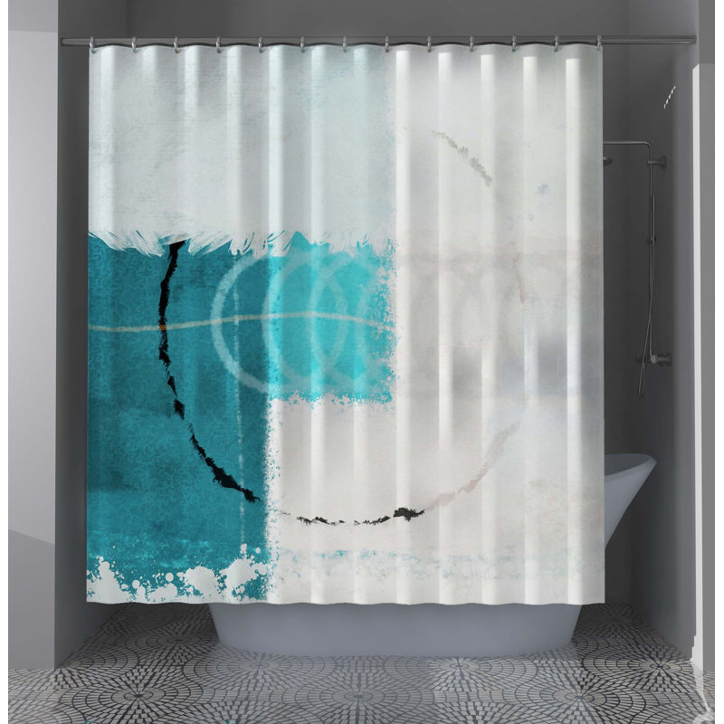 Slick Paradise Designer Shower Curtain