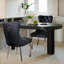 Chaises de salle à manger, chaise de salle à manger rembourrée haut de gamme avec anneau clouté-531111140-511006618-511006619