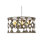 Balustrade 10 - Light Unique Drum Chandelier