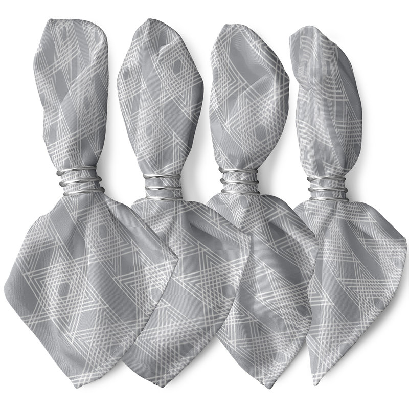 Ensemble de serviettes 4 pièces Stegner, Gris