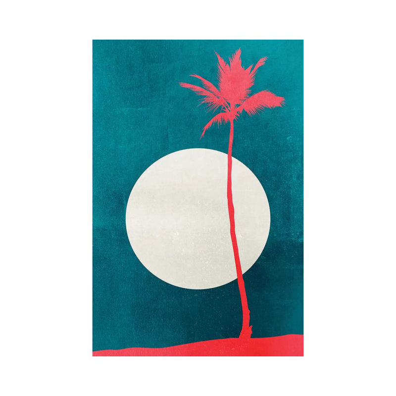 Caribbean Dreams 1 Piece Painting on Canvas, 66.04cm H x 45.72cm W x 1.91cm D, Wrapped Canvas