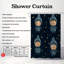 Rideau de douche Winter Night - Premium-1099259780