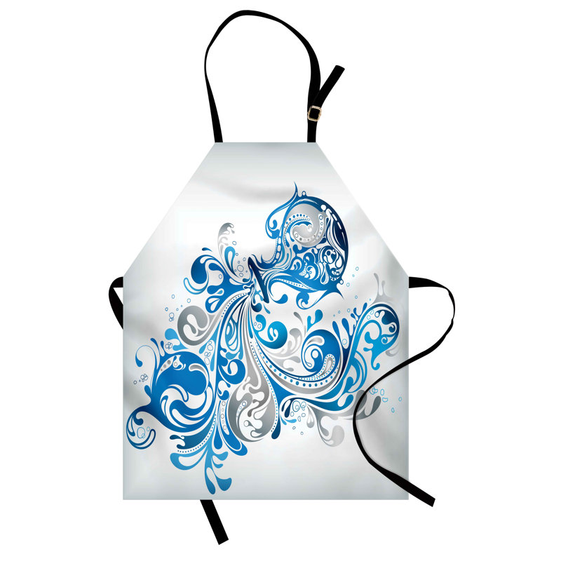 Abstract Bib Apron