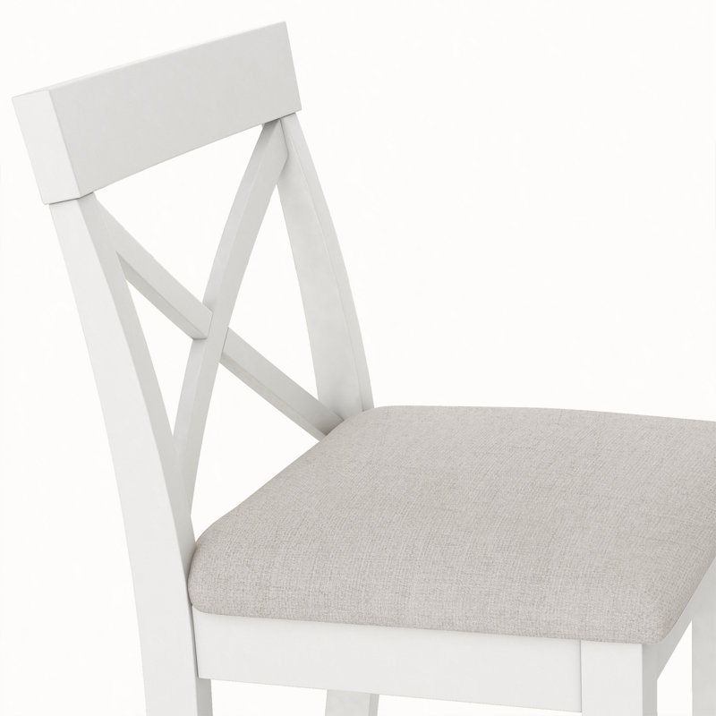 Ensemble de salle à manger 3 pièces, Blanc