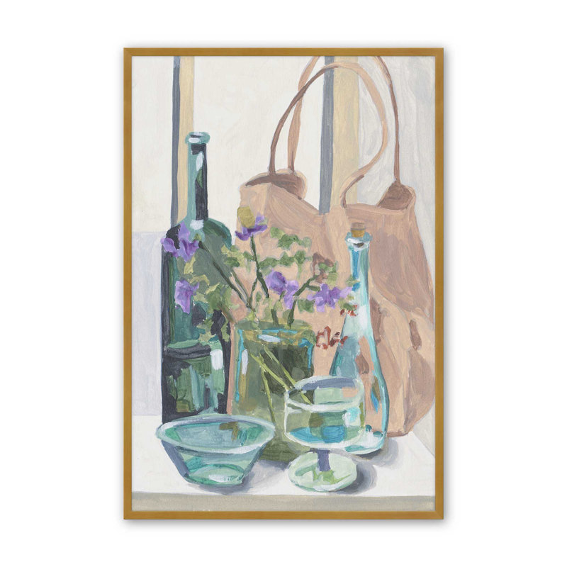 Impression sur toile «Sustain Elegance I» par Melissa Wang, Impression sur cadre ouvert sans papier mat, H 16 po x l 12 po