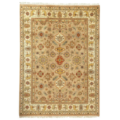 Hand Knotted Wool Oriental Indoor Rug
