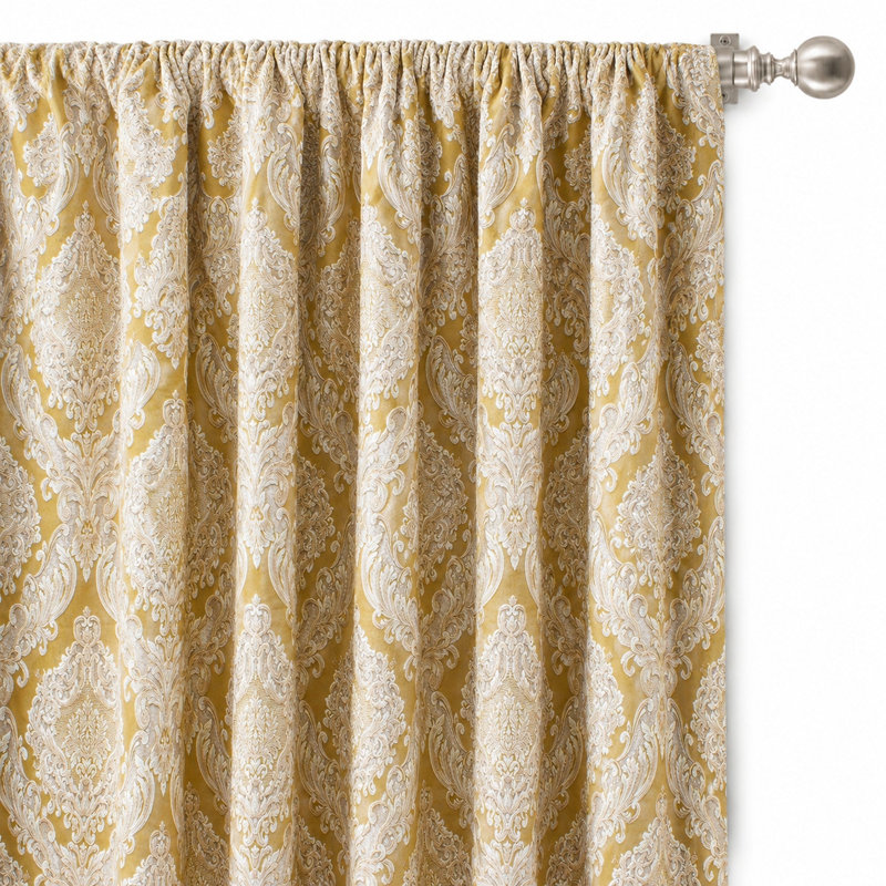 Damask Jacquard | Varley Fabric, Gold