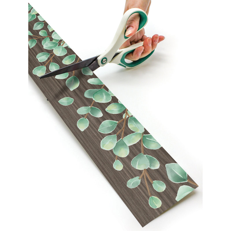 Bordure roulée en eucalyptus