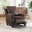 Fauteuil inclinable classique à garniture cloutée 31,1 po de largeur avec garniture cloutée (ensemble de 2)-1994956119