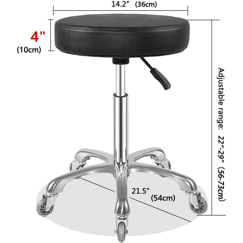 Adjustable Height Ergonomic Industrial Stool