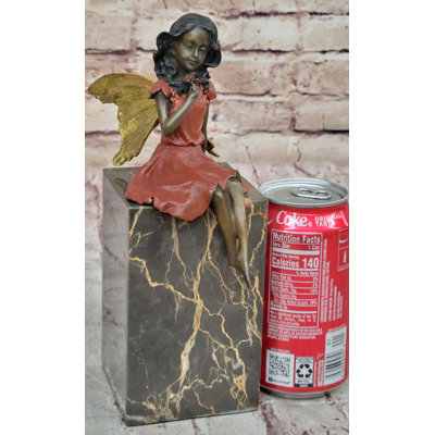 Sculpture en bronze de fée Milo