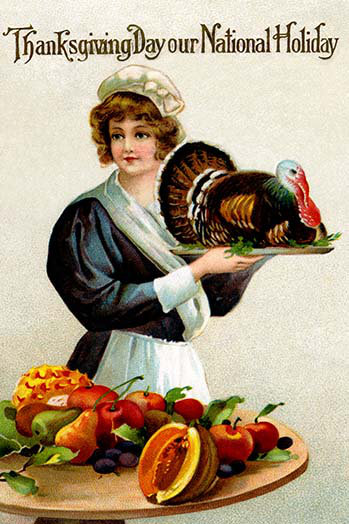 « thanksgiving day nos fêtes nationales », impression