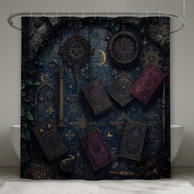 Rideaux de douche Mystical, 70in W x 84in H