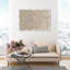 Aesthetic Beige Floral Pattern Canvas by Oliver Gal-68916557-68916552