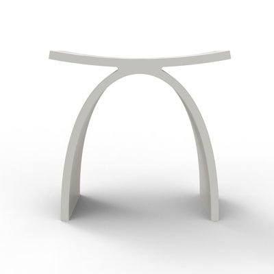 Chloe Freestanding Shower Seat Solid Surface Shower Stool