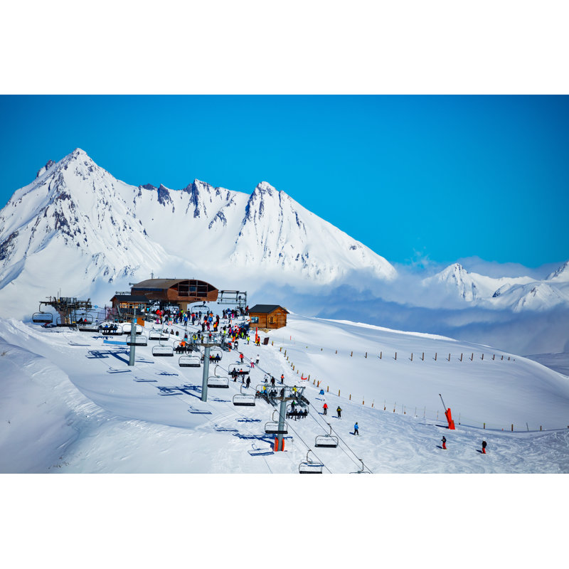 Alpes, photographie sur toile tendue, H 8 po x l 12 po