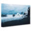 A Beach In Iceland In Abstract - Wrapped Canvas-55300043
