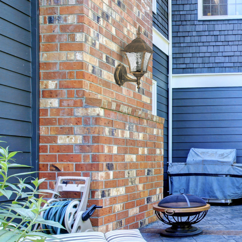 Villareal Bronze 37cm H Outdoor Wall Lantern