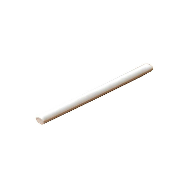 Galileo 3/8" x 6" Céramique Brillante Jolly, Bianco, Mat