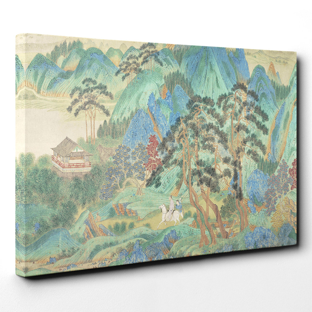 Chinese Oriental by Qiu Ying - Wrapped Canvas