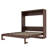 Full Size Space-Saving Murphy Bed Foldable into Cabinet, Solid Frame Folding Wall Bed for Small Bedrooms, Espresso-1741018709-1741018706