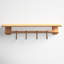 Faustina Wall Shelf with Hooks