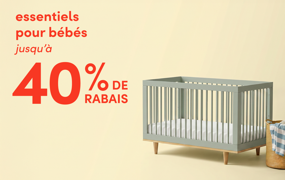 essentiels pour bébés en solde