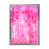 Impression argent sur toile encadrée