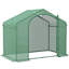 Mini serre verte - Niveau 4 coupe-vent, spacieuse et protection contre le froid pour les jardins et les jardins