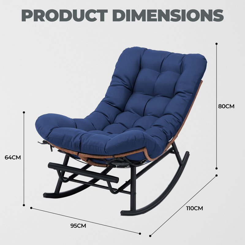 Outdoor Chair, Blue