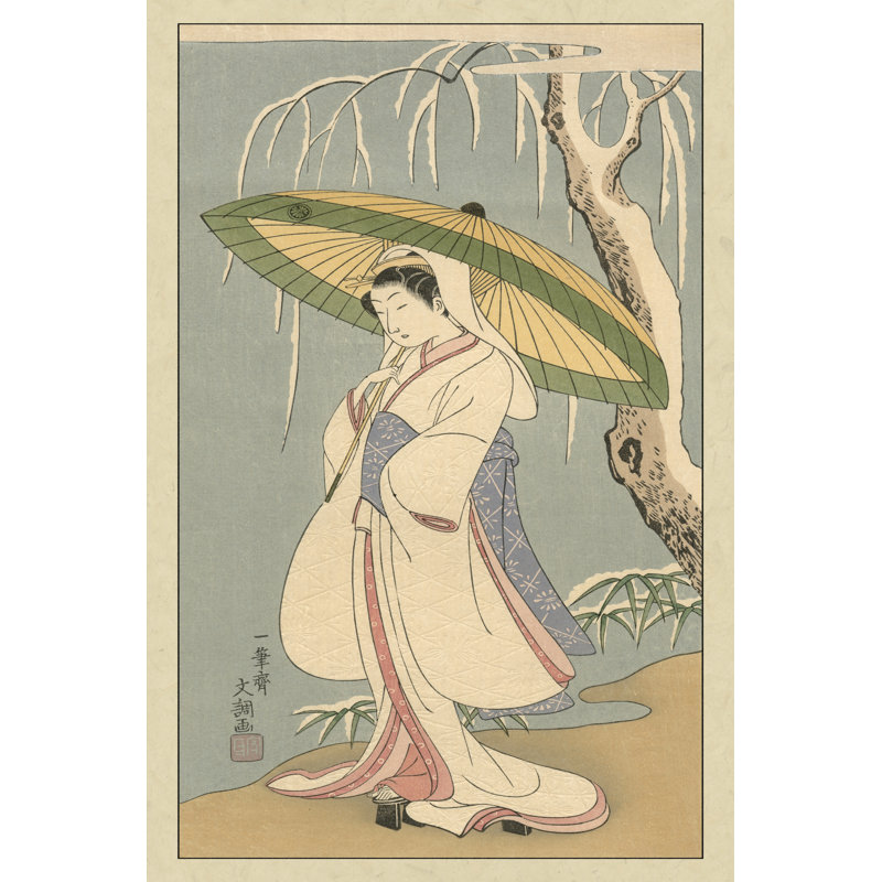 Women Of Japan IV - Wrapped Canvas Print, 46cm H x 30cm W x 3.8cm D