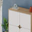 Purtee 4 - Door Square Accent Cabinet-826849733